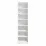 Dulap penal Mashtab Flexo M1 12242/S12256, 50x53x220 cm, Alb