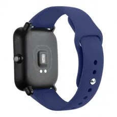 Ремешок Xiaomi Amazfit 20mm Navy Blue (силикон) Ремешок Xiaomi Amazfit 20mm Navy Blue (силикон)