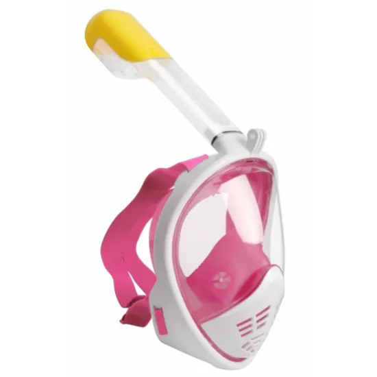 Mască cu tub Intex GoPro mold M2068G S/M White/Pink