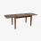 Set de mobilă Eva HV-27V Burnish oak + 4 GLORIA Burnish oak/Ekea12 Dark Brown