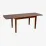 Set de mobilă Eva HV-27V Burnish oak + 4 GLORIA Burnish oak/Ekea12 Dark Brown