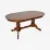 Set de sufragerie Eva HV-33V Burnish oak + 6 GLORIA Burnish oak/Ekea12 Dark Brown