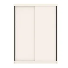 Dulap-cupeu Yasen London 160, 160x220x63 cm, Cashmere/Antracit