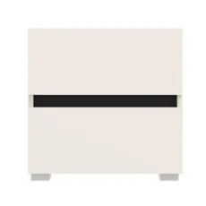 Noptieră Yasen London 2S, 50x38x49 cm, Cashmere/Antracit