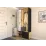 Antreu Yasen Loft stânga (100 cm), Stejar Artizan / Negru