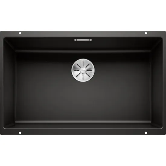Кухонная мойка Blanco Subline 700-U, 730x460 мм, Темная скала (523443)