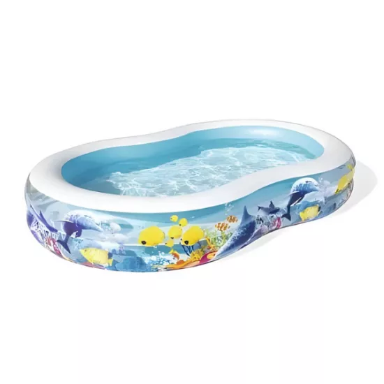 Piscină gonflabilă pentru copii Bestway Underwater World 54118, 262x157x46 cm, 544 l, de la 6 ani
