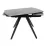 Стол обеденный Fabrik Home Vigo, 120x80 см раскладной, Black Galaxy Matt