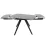 Стол обеденный Fabrik Home Vigo, 120x80 см раскладной, Black Galaxy Matt