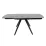 Стол обеденный Fabrik Home Vigo, 120x80 см раскладной, Black Galaxy Matt