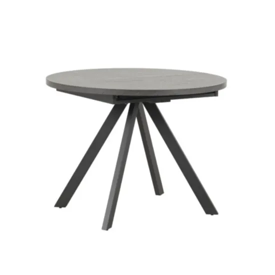 Стол обеденный Avanti Rondo, Ø100 см раскладной, Black