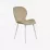 Scaun Eva YTC-064Wh, UF910-01 Light beige/White