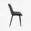 Стул Eva YTC-055B, BLU-14 Dark grey/Black