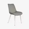Scaun Eva YTC-055 Wh, BLU-13 Light grey/White