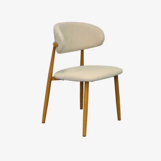 Scaun Eva QT-284-WO, UF885-02 Light Beige