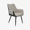 Стул Eva QT-227B, UF885-13 Light Grey/UF885-15 Dark Grey