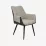 Стул Eva QT-227B, UF885-13 Light Grey/UF885-15 Dark Grey