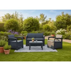 Set mobila de grădină GardenLine ZUM6454, Anthracite