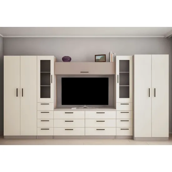 Living Bafimob Alina Max-Т (ТV-1,5) (390 cm), Toffi/Bej