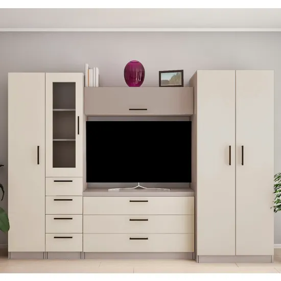 Living Bafimob Alla Mini-Т (ТV-1,2) (280 cm), Toffi/Bej