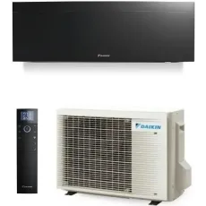 Aparat de aer condiționat Daikin Emura Inverter R32 Wi-Fi FTXJ25AB9/RXJ25A9, 9000 BTU, pana la 25 m², Black