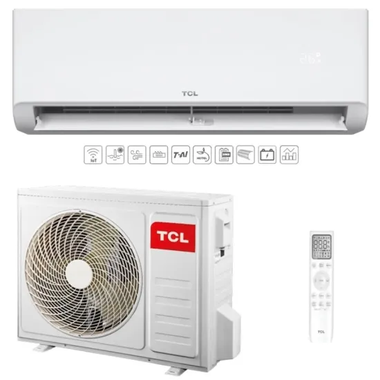 Aparat de aer condiționat TCL SaveIN Inverter Wi-Fi R32 TAC-09CHSD/ZG11I, 9000 BTU, pana la 25 m², White