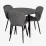 Set de mobilă Eva DT 404-6B + 3 YTC-064B BLU-14 (Dark grey)