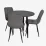 Set de mobilă Eva DT 404-6B + 3 YTC-080B BLU-14 (Dark grey)
