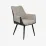 Set de mobilă Eva DT 432-1R B + 4 QT-227B UF885-13 (Light grey) / UF885-15 (Dark grey)