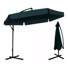 Зонт садовый Fabrik Home Банан GAO1510 со светодиодной крышкой Green/Black