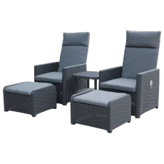 Набор садовой мебели GardenLine ZUM6430, Anthracite