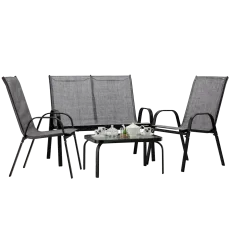 Набор садовой мебели GardenLine NEO9924, Black