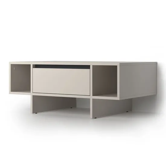 Столик журнальный Fabrik Home Talin, 100x60 см, Кашемир/Черный ясень