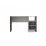 Стол письменный Fabrik Home Lori, 124x60 см, Антрацит/Кашемир