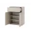 Комод Fabrik Home Basic 2+1, 70x35,6x94 см, Кашемир