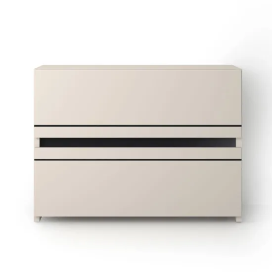 Comodă Fabrik Home Basic (67 cm) cu 2 sertare, Casmir