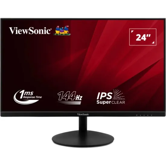 Монитор Viewsonic VA24E2-H Black (23.8"/1920 x 1080)