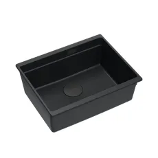 Chiuvetă de bucătărie Quadron LOGAN 100, 560x450 mm, Negru