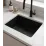 Chiuvetă de bucătărie Quadron LOGAN 100, 560x450 mm, Negru