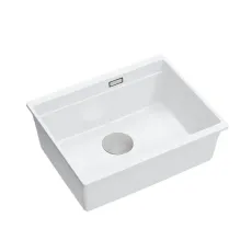 Chiuvetă de bucătărie Quadron LOGAN 100, 560x450 mm, Alb