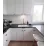 Chiuvetă de bucătărie Quadron LOGAN 150, 555x460 mm, Alb / scurgere din oțel