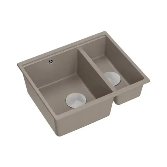 Мойка кухонная Quadron LOGAN 150, 555x460x220 мм, Серо-коричневый