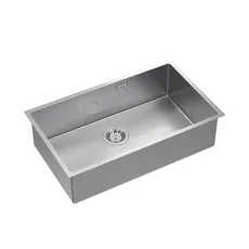 Chiuvetă de bucătărie Quadron Anthony 80, 740x440 mm, Inox periat