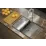 Chiuvetă de bucătărie Quadron Anthony 60, 540x440 mm, Inox periat