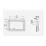 Chiuvetă de bucătărie Rodi Box Lux 75, 740x400 mm, inox