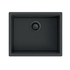 Chiuvetă de bucătărie Rodi Ambar 50, 550x452 mm, Negru