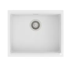 Chiuvetă de bucătărie Rodi Ambar 50, 550x452 mm, Alb