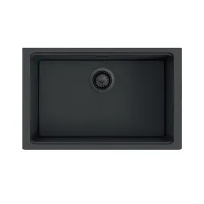 Chiuvetă de bucătărie Rodi Ambar, 750x452 mm, Negru