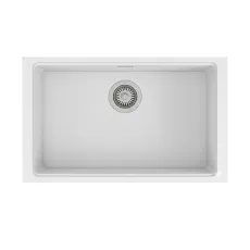 Chiuvetă de bucătărie Rodi Ambar 70, 750x452 mm, Alb
