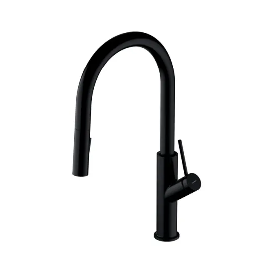 Baterie bucătărie Omnires Bend Negru